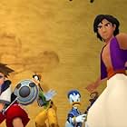 Haley Joel Osment, Tony Anselmo, Bill Farmer, and Scott Weinger in Kingdom Hearts (2002)