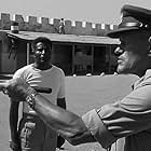 Ossie Davis and Harry Andrews in The Hill (1965)