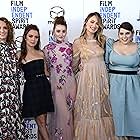 Olivia Wilde, Jessica Elbaum, Beanie Feldstein, Kaitlyn Dever, Katie Silberman, and Billie Lourd at an event for 35th Film Independent Spirit Awards (2020)