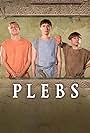 Ryan Sampson, Tom Rosenthal, and Jon Pointing in Plebs (2013)