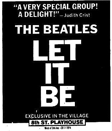 The Beatles in Let It Be (1970)