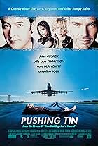 John Cusack, Billy Bob Thornton, Cate Blanchett, and Angelina Jolie in Pushing Tin (1999)