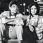 Ayesha Jhulka and Aamir Khan in Jo Jeeta Wohi Sikandar (1992)