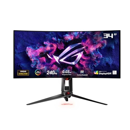 ASUS 34" 240 Hz OLED Curved...
