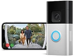 Video Doorbell Plusبالبطارية من Ring المقدم من Amazon ‏| كاميرا Wireless Video Doorbell تتميز بفيديو عالي الجو