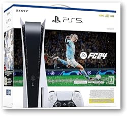 Playstation 5 Disc Console + EA FC24 Ultimate Team (Voucher) (KSA Version)