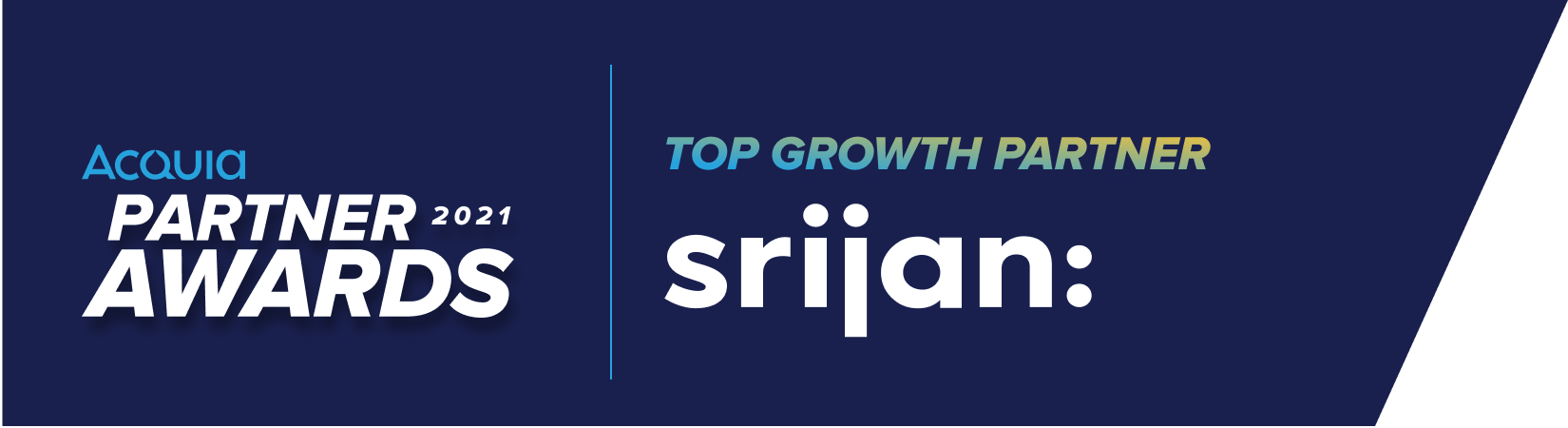 Srijan Named Winner of Acquia Top Growth Partner of the Year Award for 2021