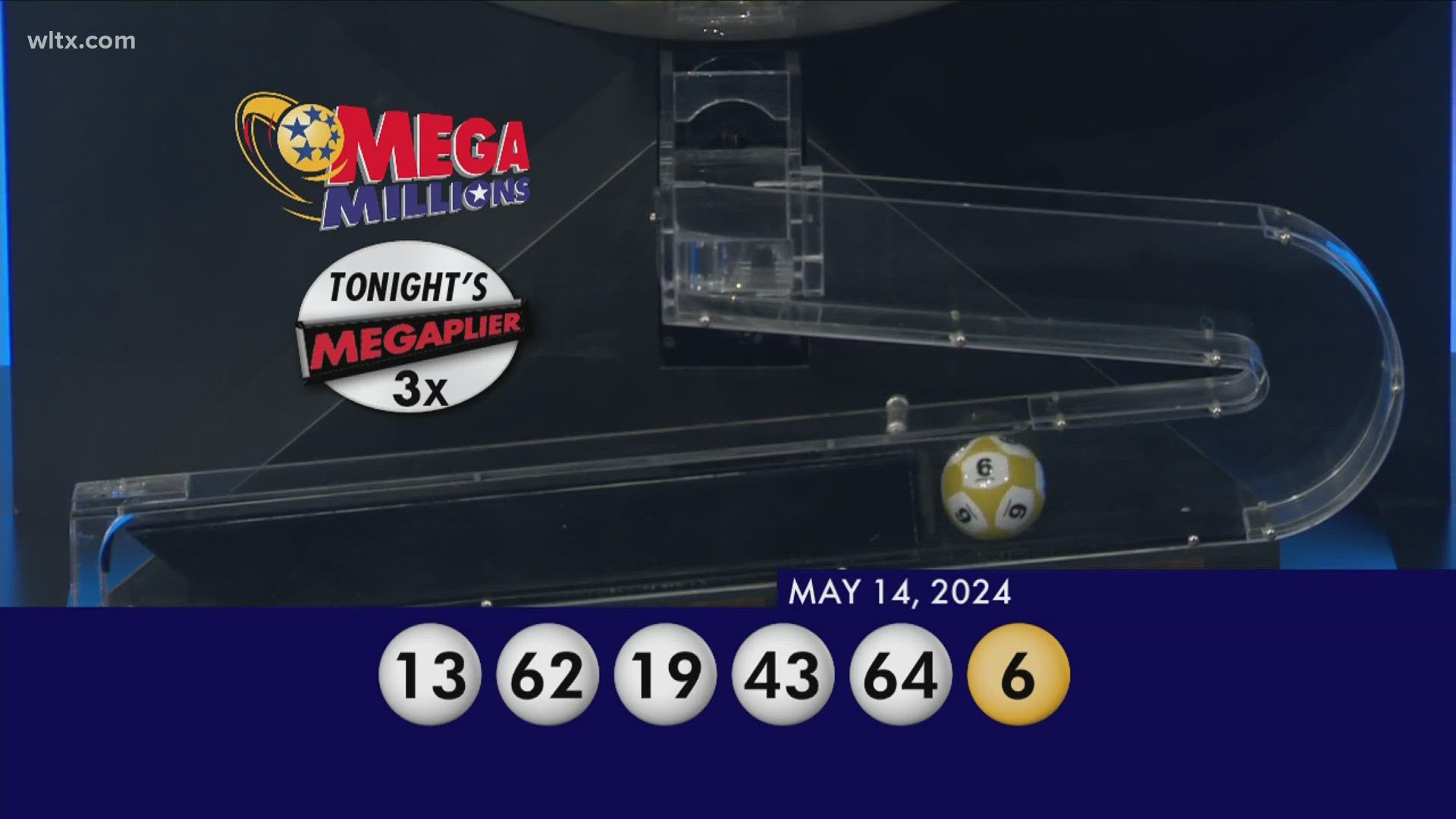 Here are the MegaMillions winning numbers for May 14, 2024.