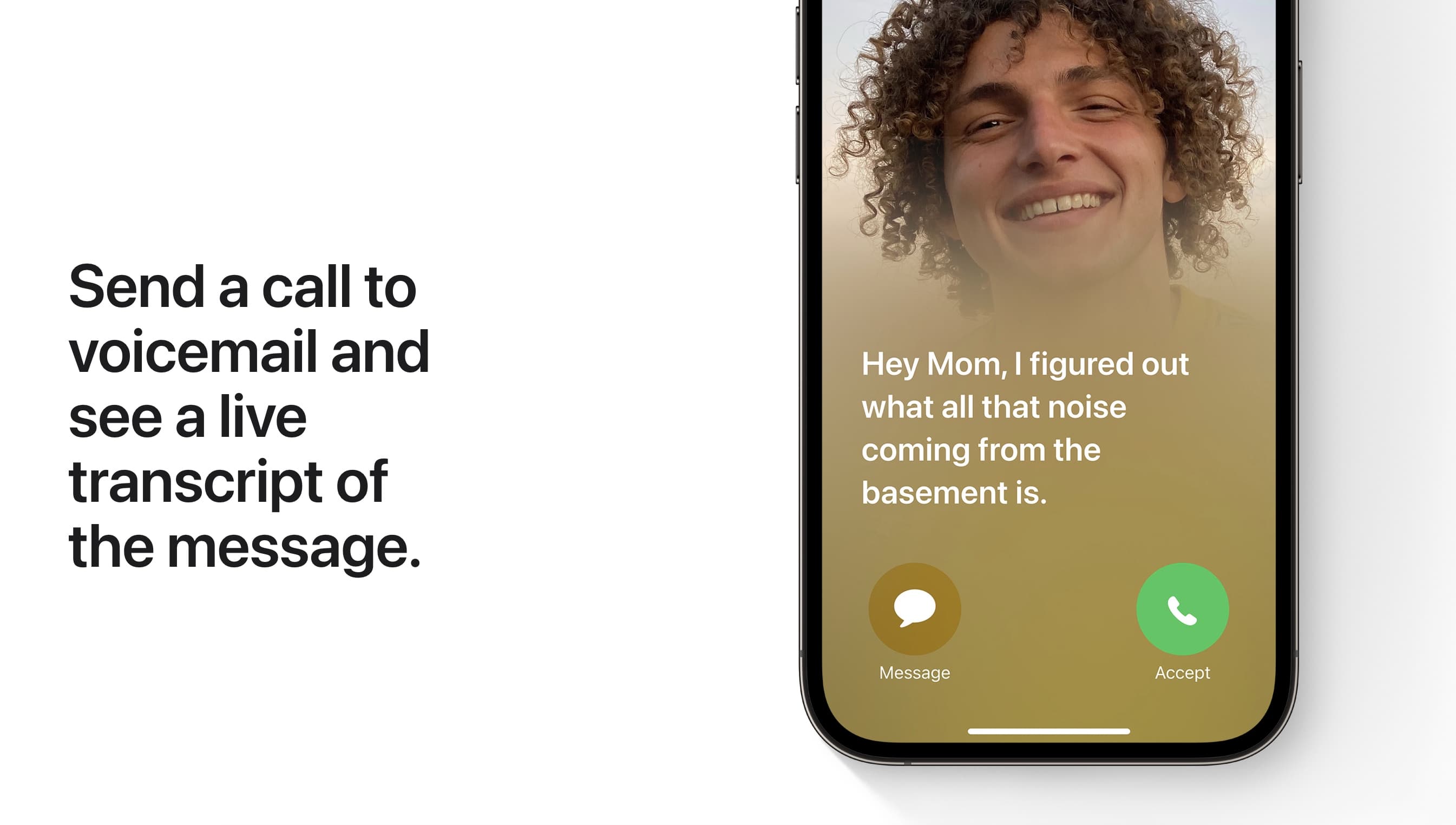 iOS 17 Live Voicemail.
