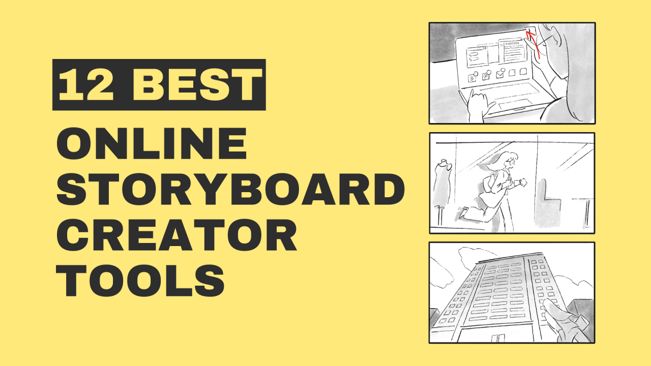 12 Best Online Storyboard Creator Tools