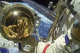 Why do metals weld together on their own in space?