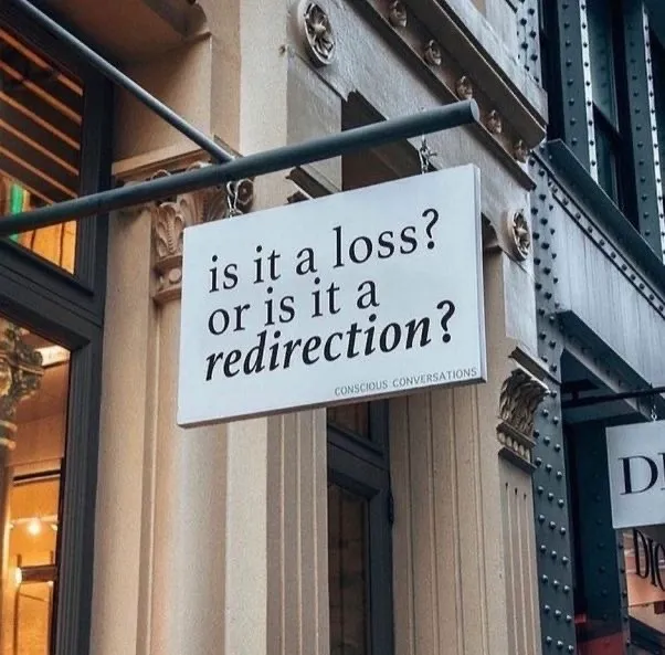is it a loss or is it a redirection?