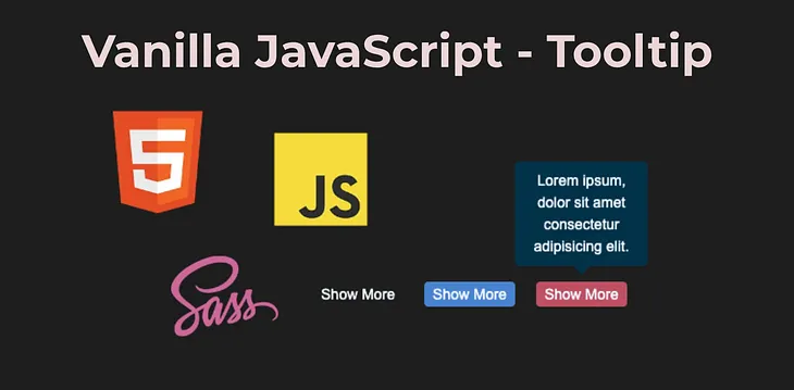 Vanilla JavaScript — Tooltip