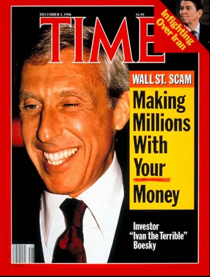 Time magazine cover Dec. 1, 1986