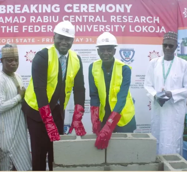 The Construction of a Cutting-edge Research Laboratory for Federal University, Lokoja Begins with ASR Africa