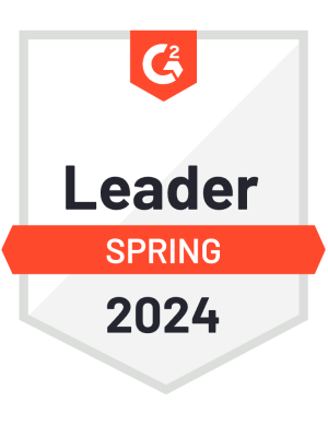 G2 Leader - Spring 2024 badge