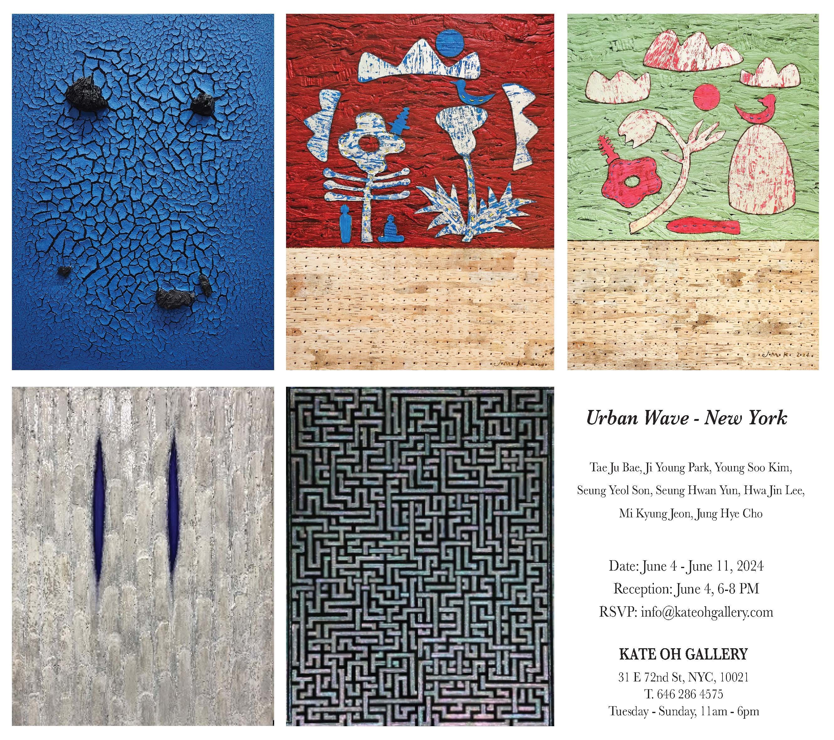 "Urban Wave - New York" Group Exhibition at the Kate Oh Gallery
