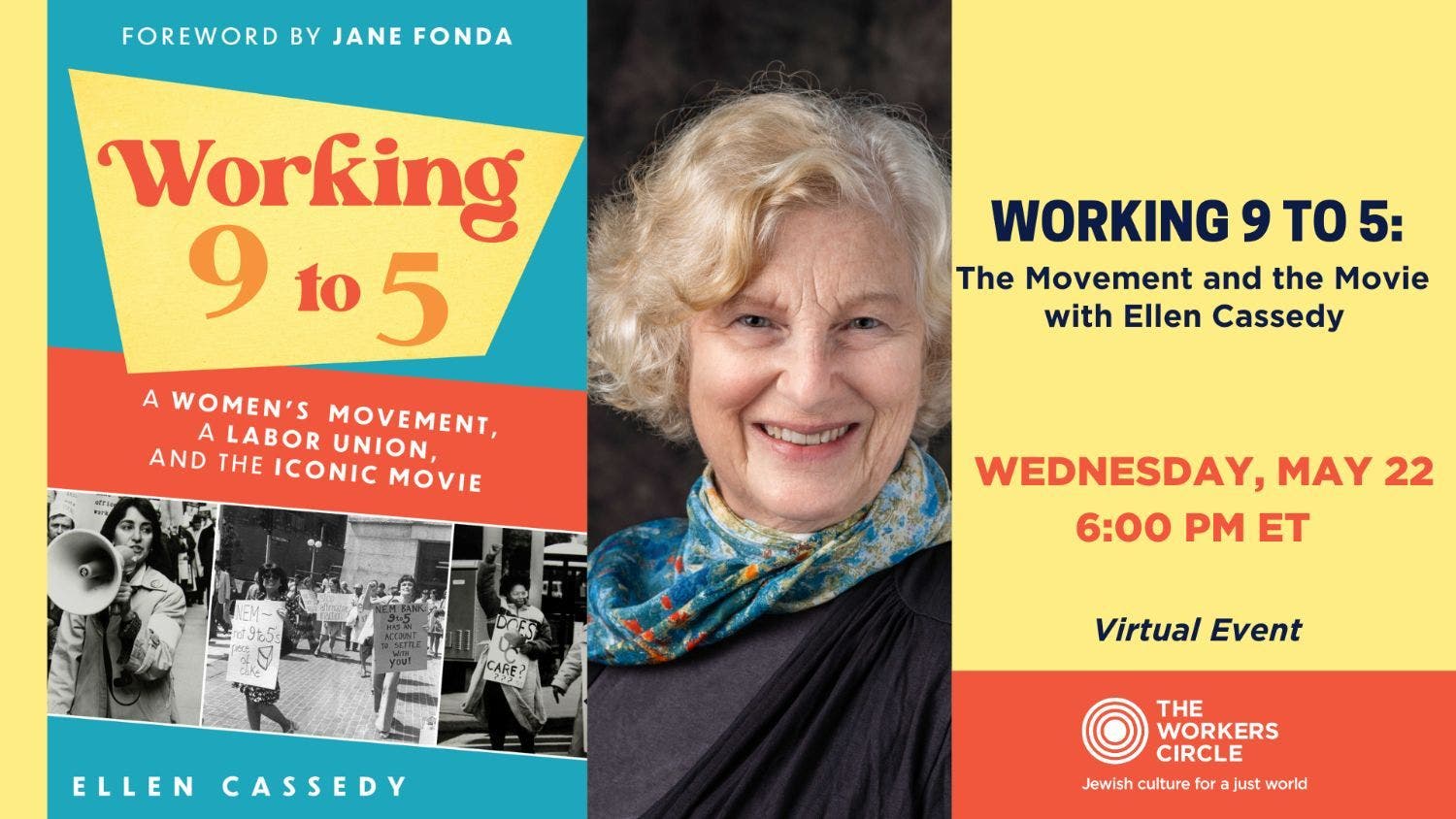 The Workers Circle presents: Working 9 to 5: The Movement and the Movie with Ellen Cassedy