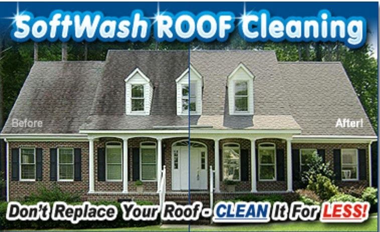 Pressure Washing & Roof Cleaning Service - Free Estimates - Schedule yours!