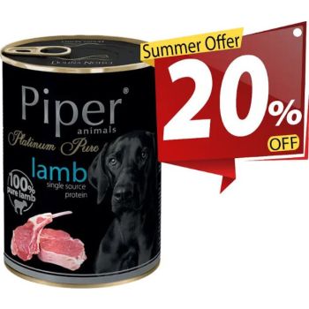  Piper Platinum Pure Monoprotein Lamb Can 400g 