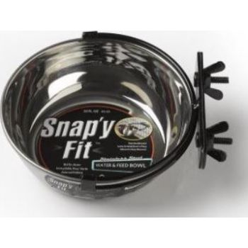  Midwest Snapy-Fit Stainless Steel Bowl, 2 Quart 