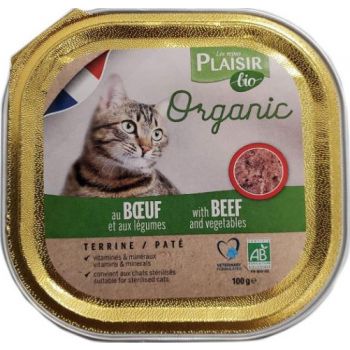  Plaisir Bio Terrine with Beef and Vegetables 100g 