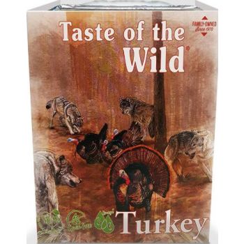  Taste Of The Wild Wet Food TURKEY Fruit & Veg Tray 390G 