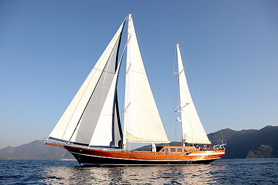 Queen of Datca yacht sailing 
