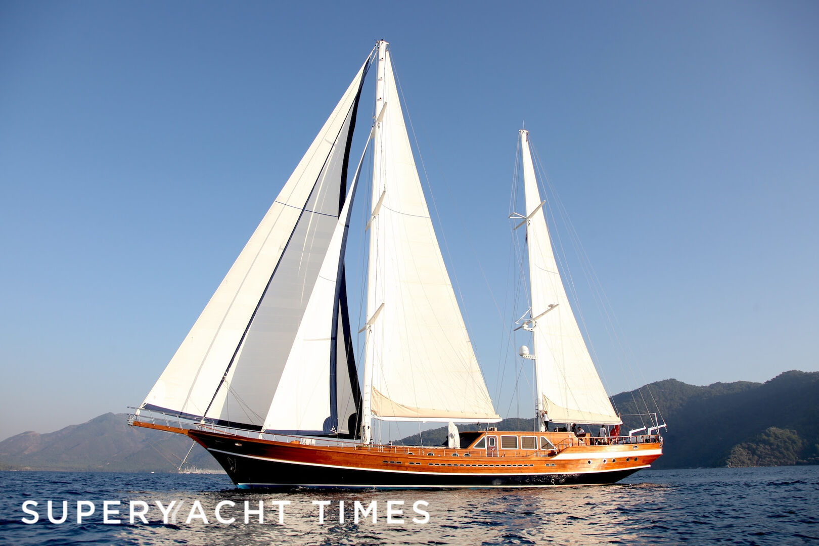 Queen of Datca yacht sailing 