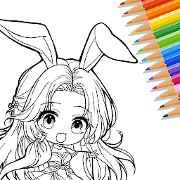 រូប​តំណាង Cute Drawing : Anime Color Fan