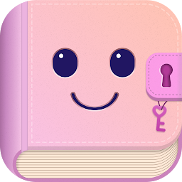 Ikoonprent Daily Diary: Journal with Lock