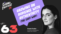 Growing an audience with authenticity 