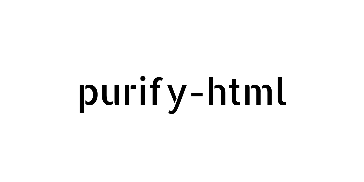 purify-html