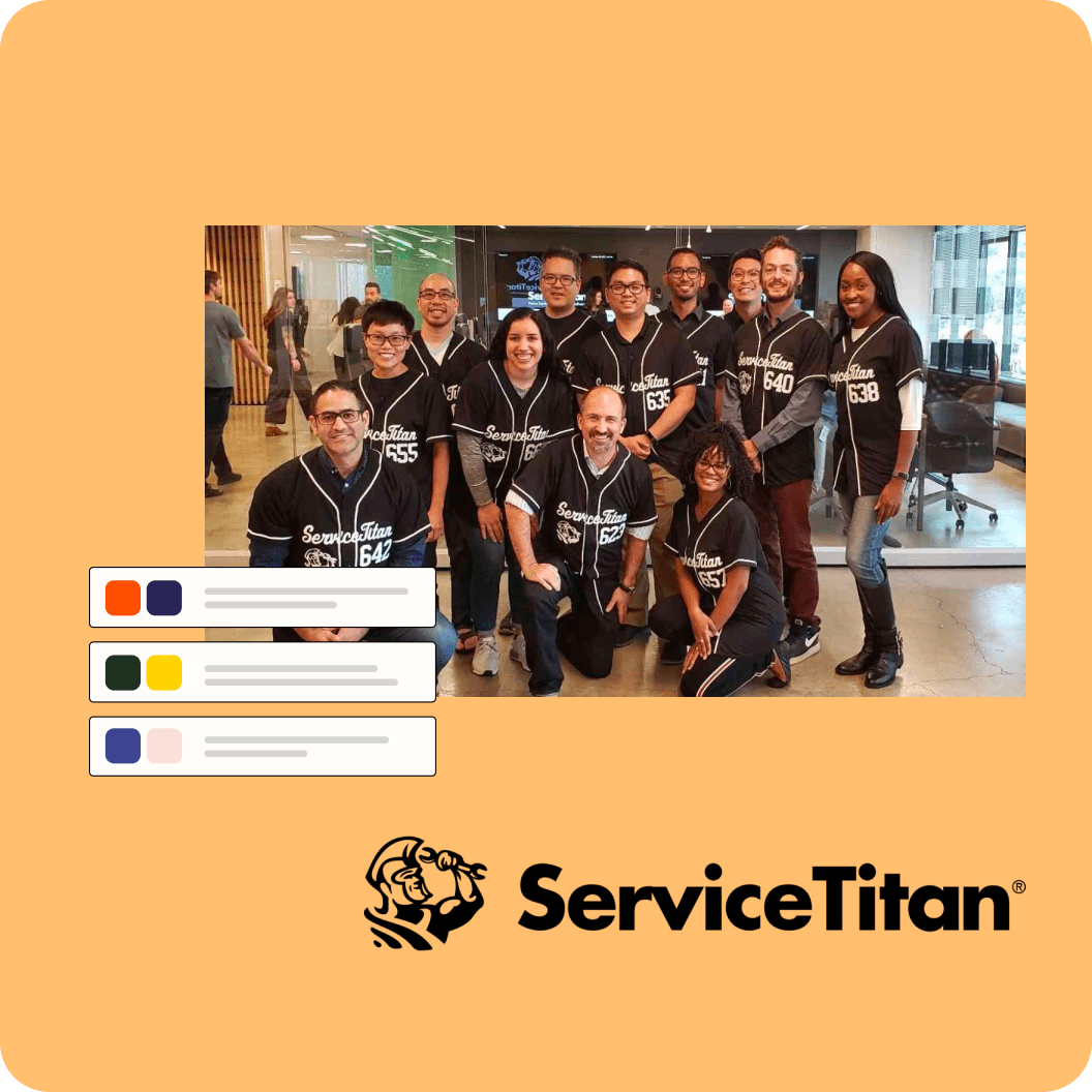 An image of the ServiceTitan team
