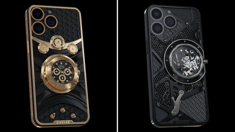Caviar "Grand Complications" iPhone 14 Daytona and Skeleton Booster