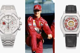 Michael Schumacher Audemars Piguet and F.P. Journe watches
