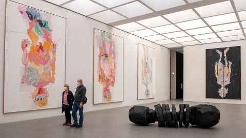 Inside the Pinakothek der Moderne