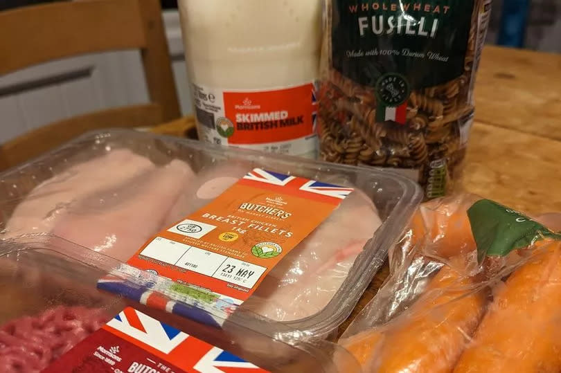Just five of the products in my shopping had been price matched to Aldi and Lidl