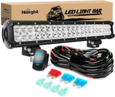 Nilight LED Light Bar 20 Inch Flood Combo Led
