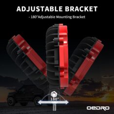 OEdRo 7 Inches Light Pods, Light Fit for Jeep,