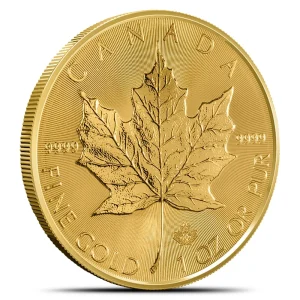 1 oz Canadian Gold Maple Leaf Coin