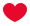 ícone de coração em imagem do usuário