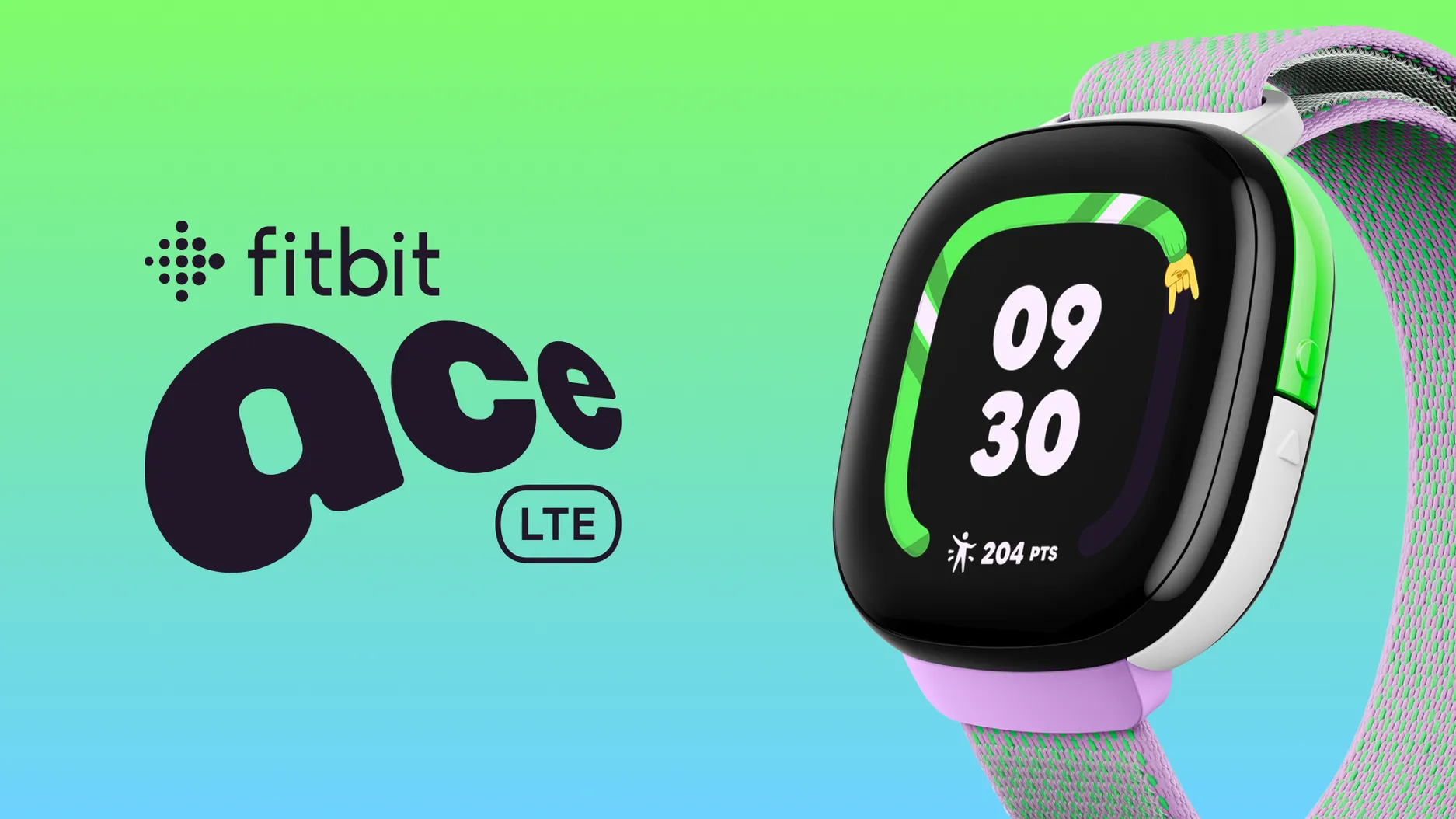 A video showing the Fitbit Ace LTE smartwatch with games on-screen