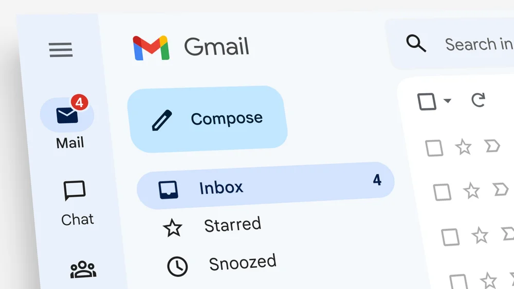 animation of Gmail user interface over time  highlighting key changes and associated user benefits