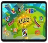 UNO! Mobile is being played on an Android foldable phone.